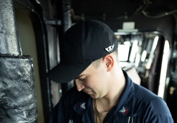 Curtis Wilbur Sailor Conducts Maintenance