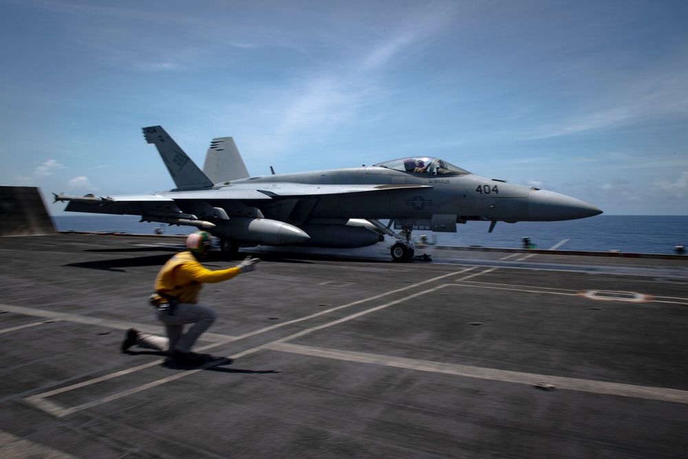 Nimitz Conducts Flight Operations
