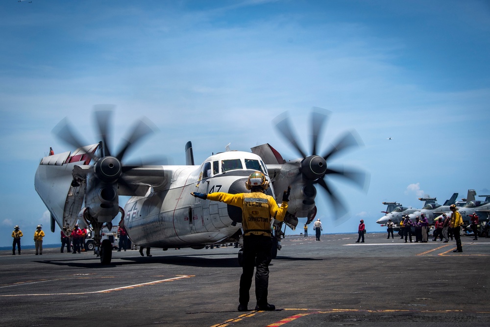 Nimitz Conducts Flight Operations