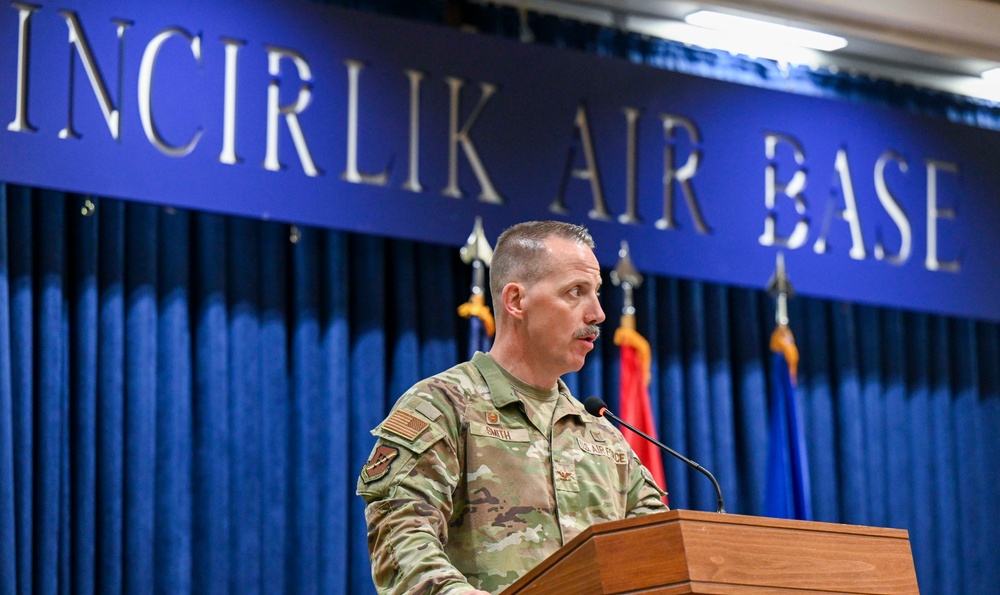 39th MDG Welcomes New Commander to Incirlik