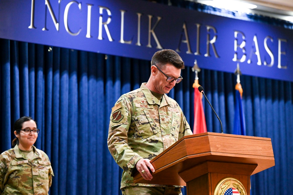 39th MDG Welcomes New Commander to Incirlik