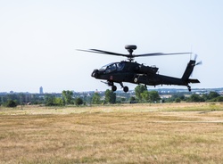 12CAB Soldiers showcase Apache lethality during Saber Guardian 25 [Image 1 of 12]