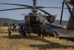 12CAB Soldiers showcase Apache lethality during Saber Guardian 25 [Image 2 of 12]
