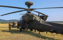 12CAB Soldiers showcase Apache lethality during Saber Guardian 25 [Image 3 of 12]