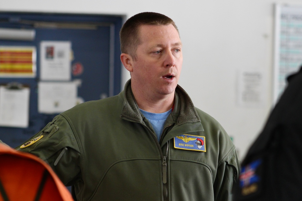 Major General Elisabeth Michelsen visits U.S. VP Squadrons
