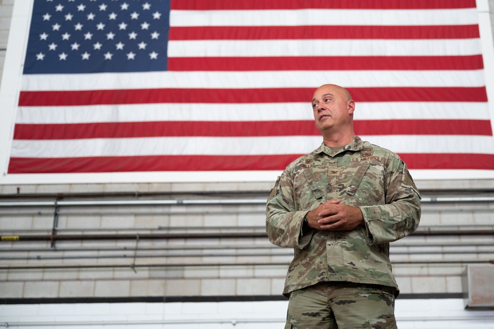 102nd Mission Support Group recognizes Airmen during commander’s call