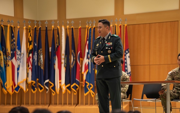 Future ROK military members learn about ROK-U.S. alliance