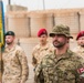 Estonian Defence Forces Conduct Transfer of Authority Ceremony