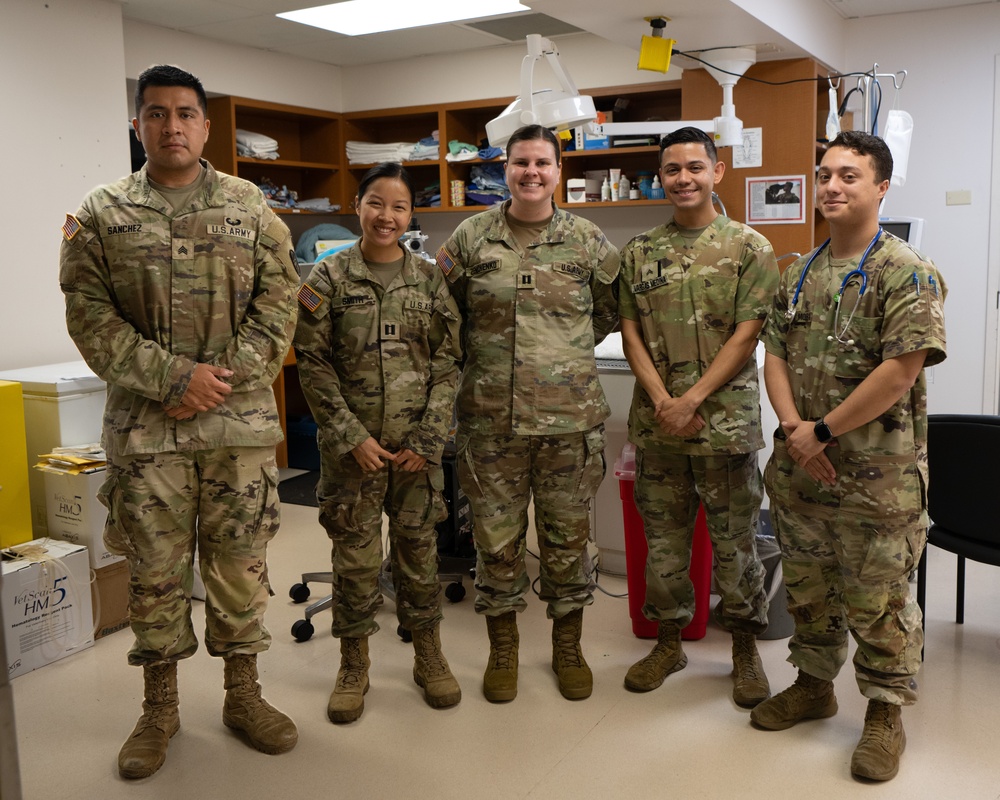 6th SFS MWDs partner with Army for veterinary needs