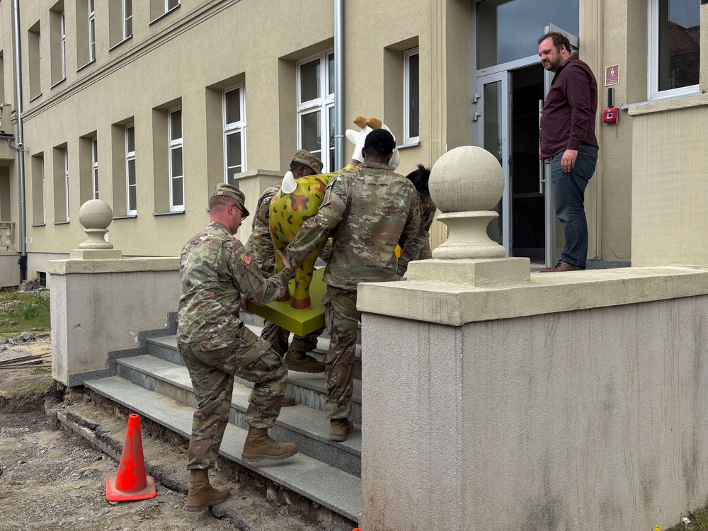 Fighting Goats enlist at USAG Poland