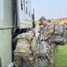 New York Army National Guard Soldiers heading for Army 250 parade in Washington