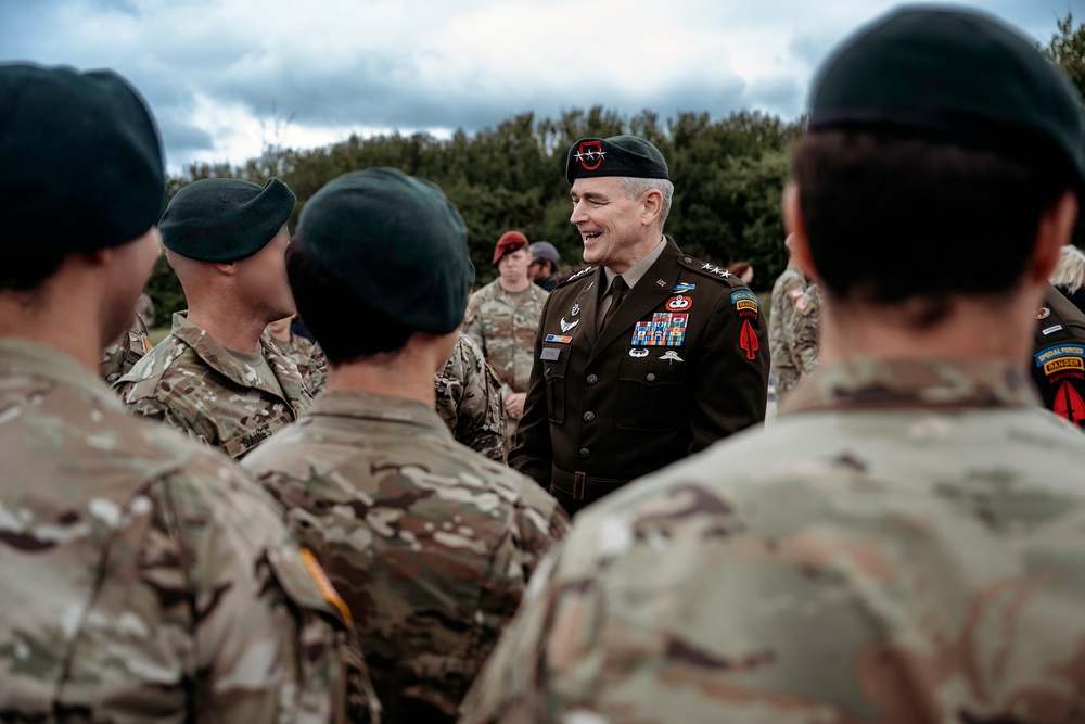Lt. Gen. Braga Honors D-Day Rangers in Commemorative Speech