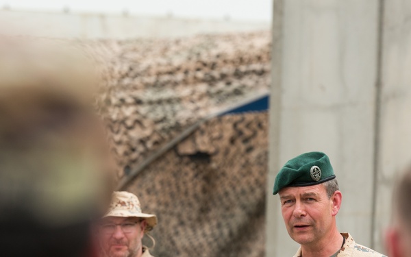 Estonian Defence Forces Conduct Transfer of Authority Ceremony