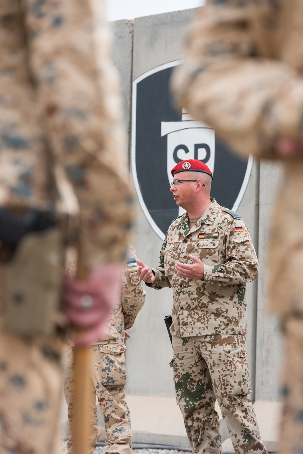 Estonian Defence Forces Conduct Transfer of Authority Ceremony