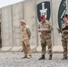 Estonian Defence Forces Conduct Transfer of Authority Ceremony