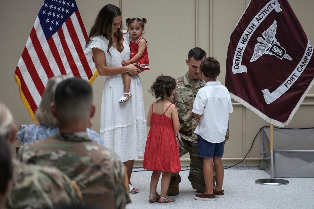 Fort Campbell DENTAC conducts Promotion Ceremony