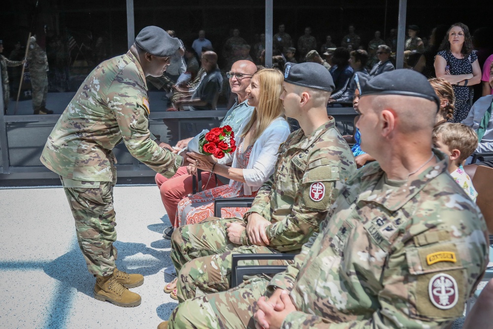 BACH Conducts MEDDAC Company Change of Command