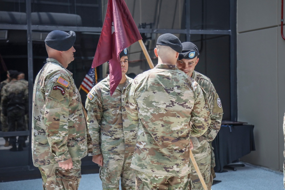 BACH Conducts MEDDAC Company Change of Command