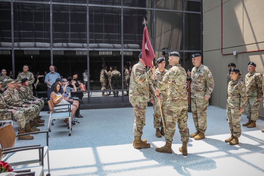 BACH Conducts MEDDAC Company Change of Command