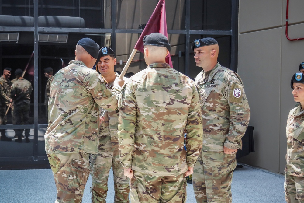 BACH Conducts MEDDAC Company Change of Command