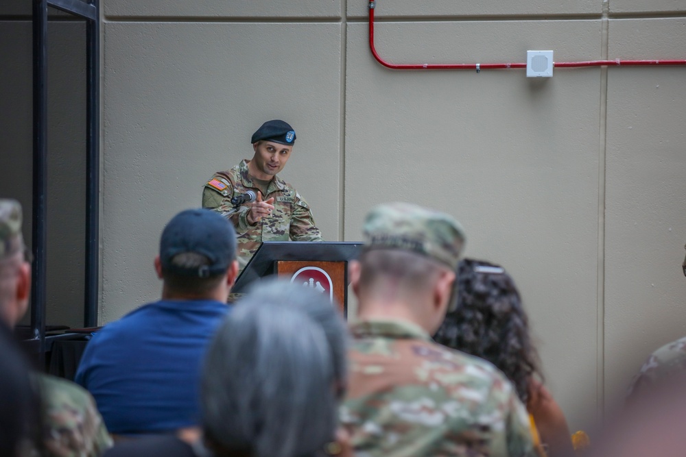 BACH Conducts MEDDAC Company Change of Command