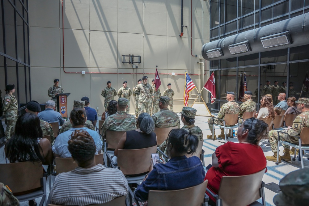 BACH Conducts MEDDAC Company Change of Command