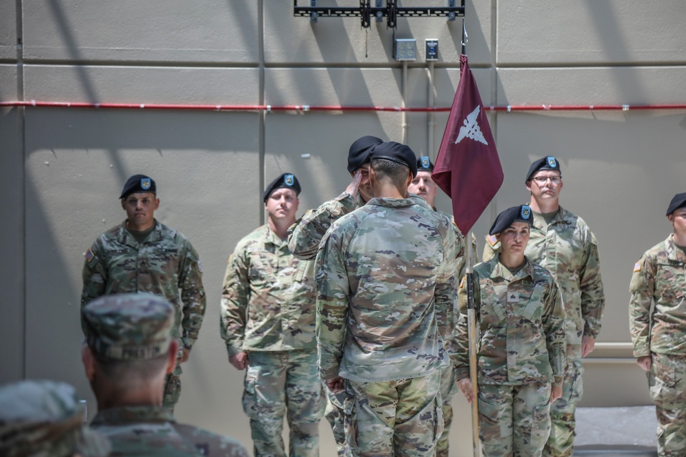 BACH Conducts MEDDAC Company Change of Command