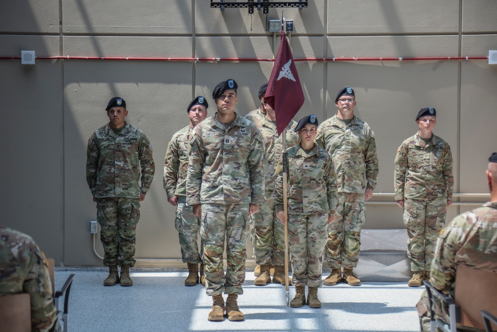 BACH Conducts MEDDAC Company Change of Command