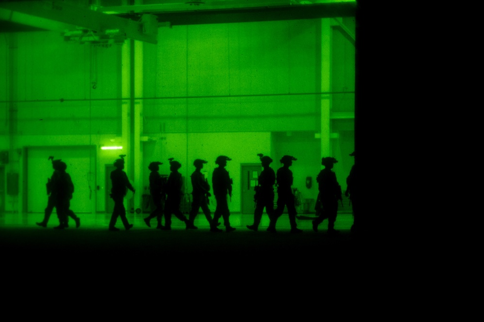 Security Forces Night Helicopter Joint Training