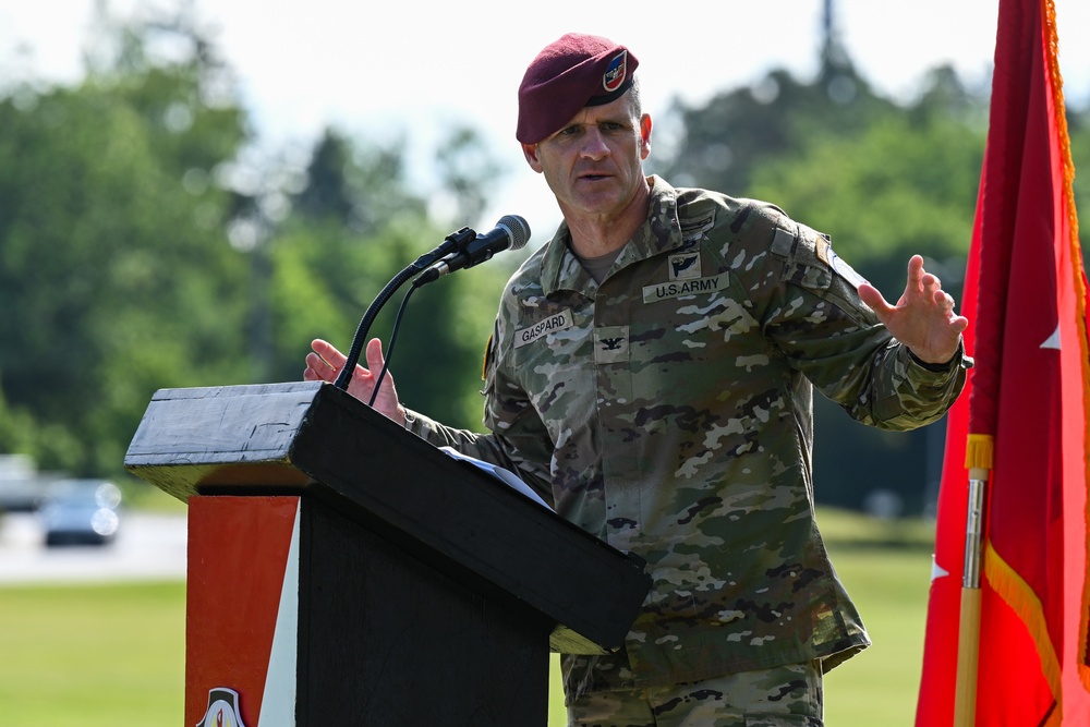 1-91 CAV, 173rd Airborne Brigade Change of Command