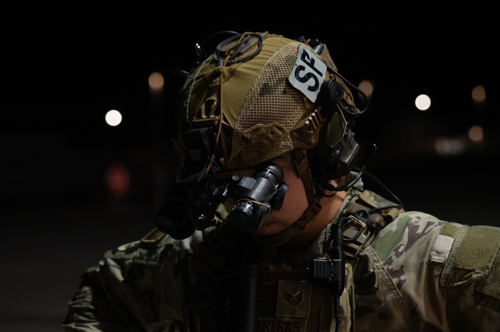 Security Forces Night Helicopter Joint Training