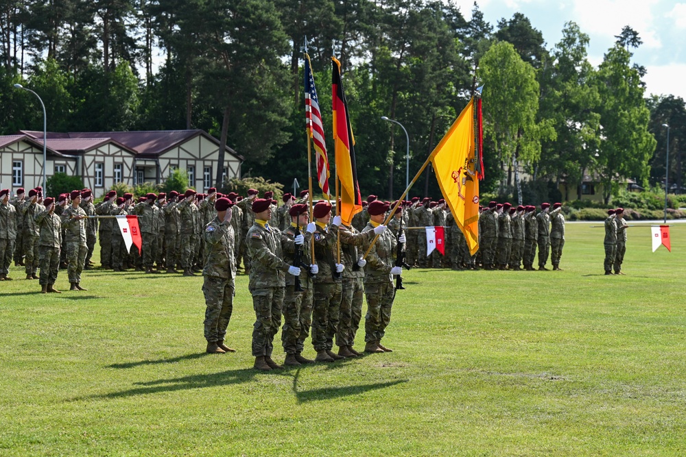 1-91 CAV, 173rd Airborne Brigade Change of Command