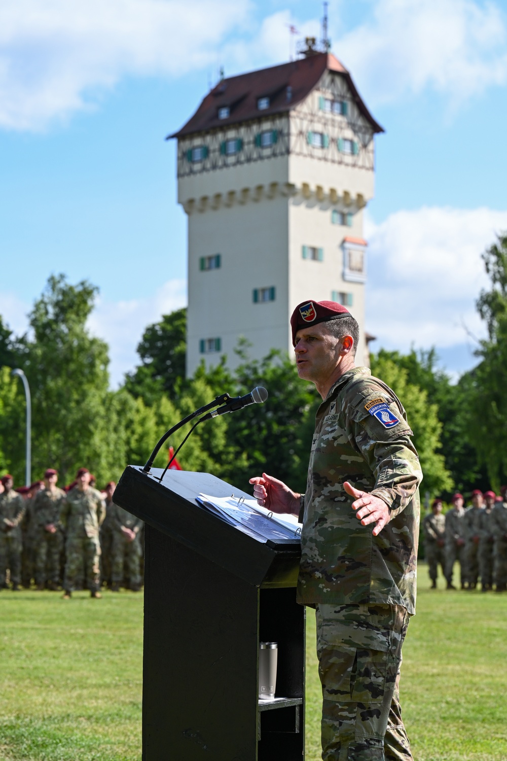 1-91 CAV, 173rd Airborne Brigade Change of Command