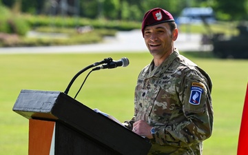 1-91 CAV, 173rd Airborne Brigade Change of Command