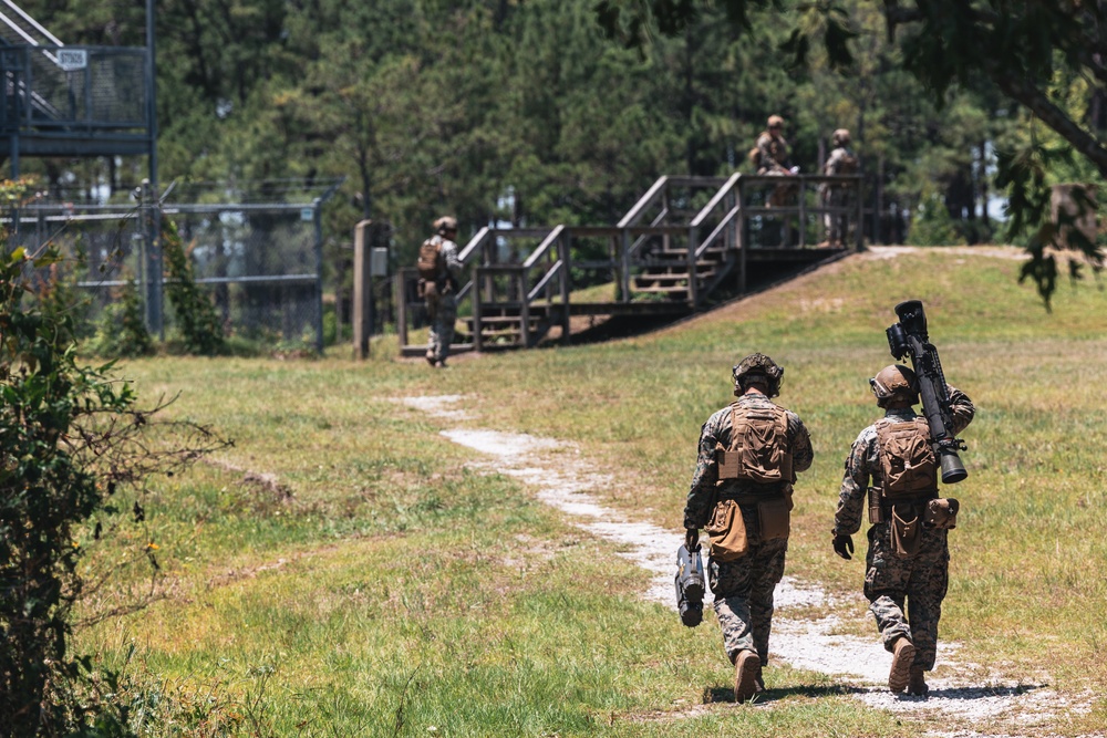 2nd Battalion, 2nd Marine Regiment conducts Explosive Live-Fire Ranges