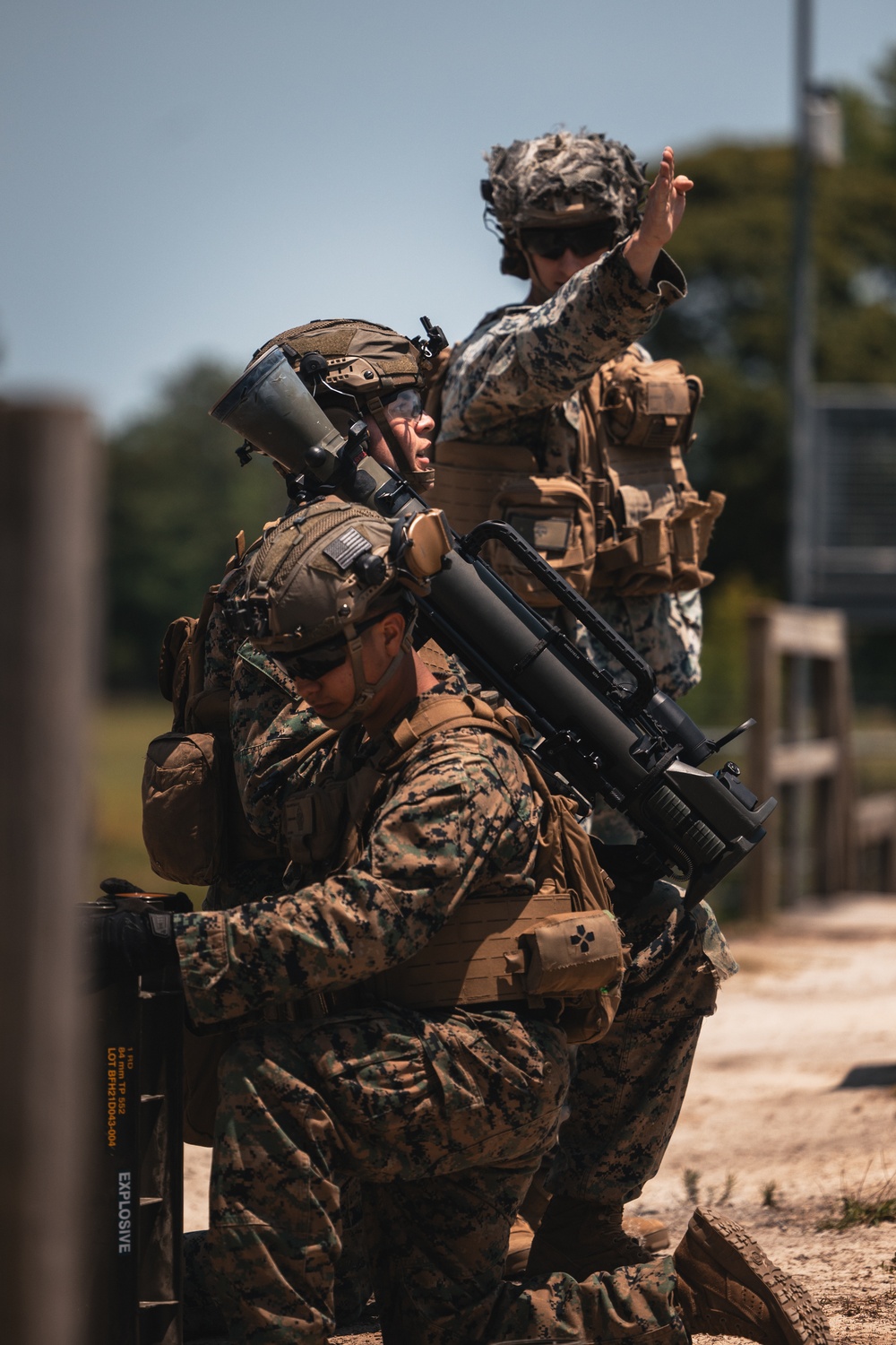 2nd Battalion, 2nd Marine Regiment conducts Explosive Live-Fire Ranges