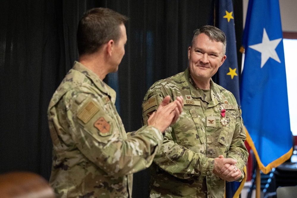 Col. Ryan K. Harvey assumes command of the 181st IW