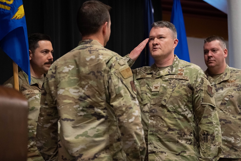 Col. Ryan K. Harvey assumes command of the 181st IW