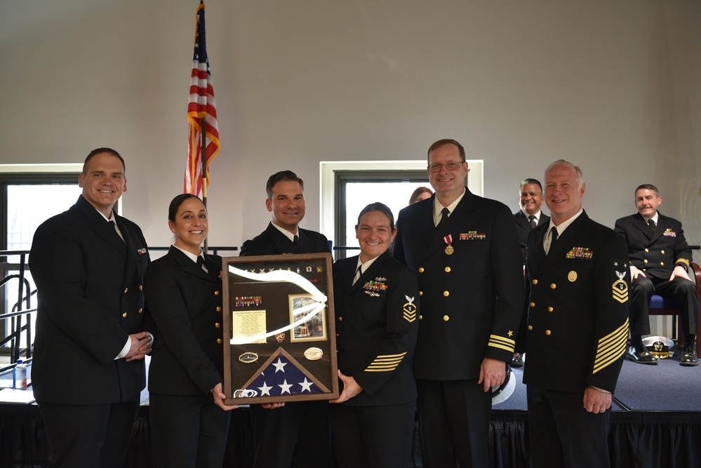 Retirement Ceremony, LCDR Cornette