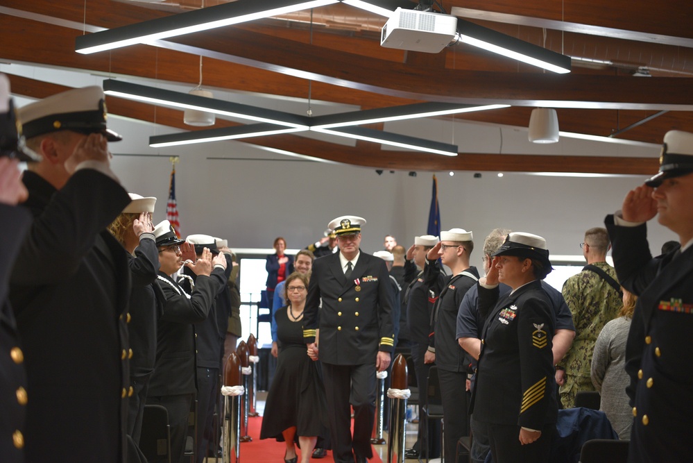 Retirement Ceremony, LCDR Cornette
