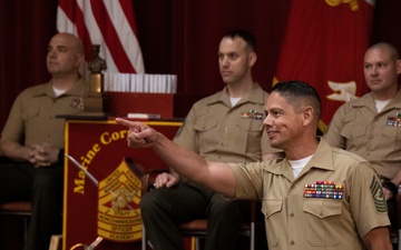 SMMC Ruiz speaks at pilot SNCO Leadership School graduation