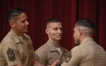 SMMC Ruiz speaks at pilot SNCO Leadership School graduation