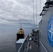 FGS Datteln neutralizes a Danish mine during BALTOPS 25