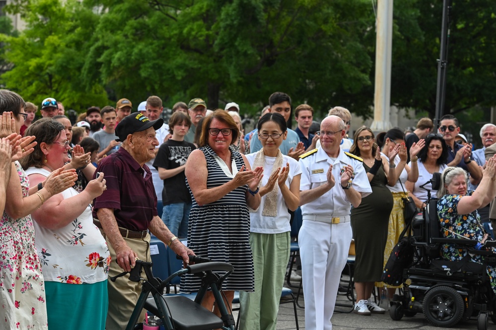 United States Navy Band Performs Their Concert on The Avenue At The Navy Memorial