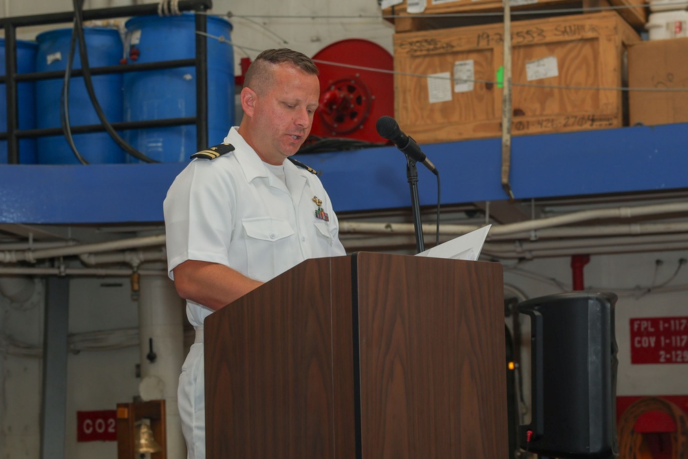 LPD17 Change of Command