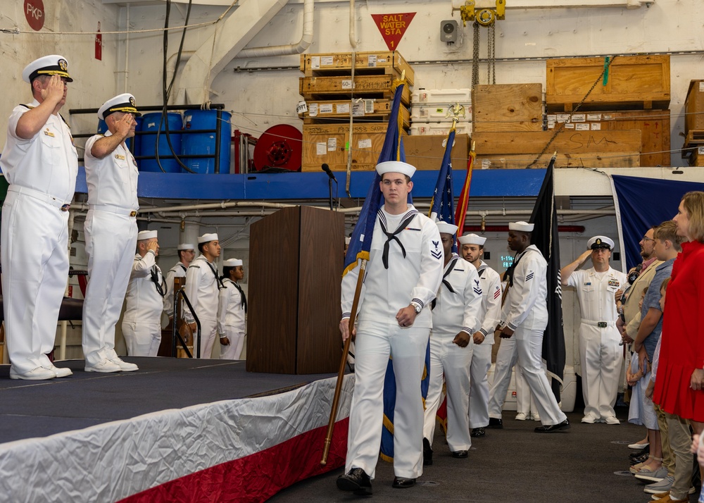 LPD17 Change of Command
