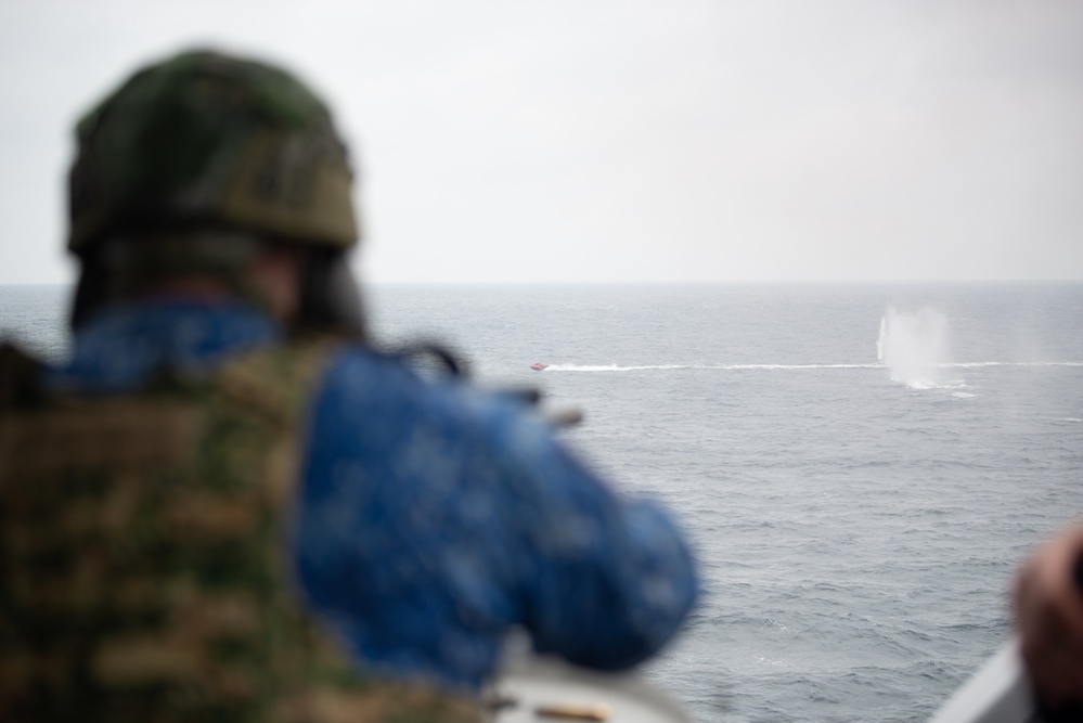SNMCMG1 ships participate in a TACEX during BALTOPS 25