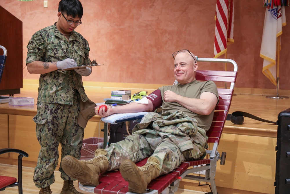 WRAIR hosts blood drive in honor of Army Heritage Month