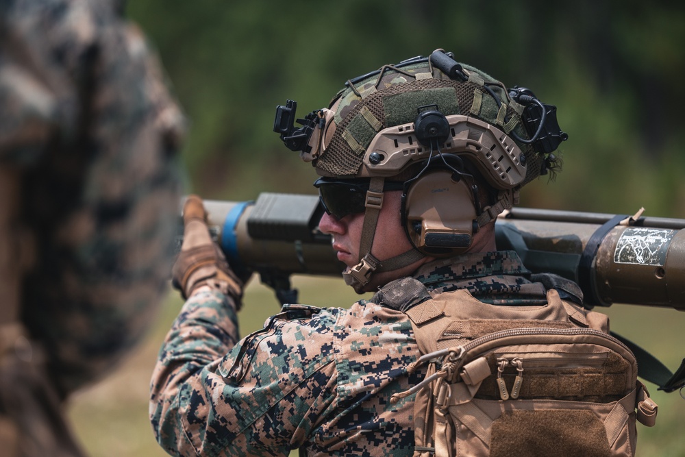 2nd Battalion, 2nd Marine Regiment conducts Explosive Live-Fire Ranges