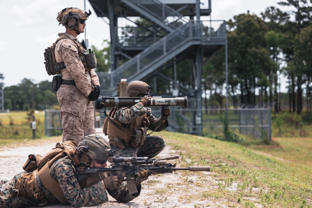 2nd Battalion, 2nd Marine Regiment conducts Explosive Live-Fire Ranges